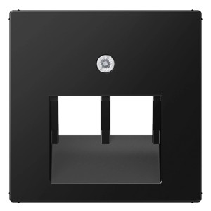 Jung Abdeckung für IAE/UAE-Dose A 550, Graphitschwarz matt.