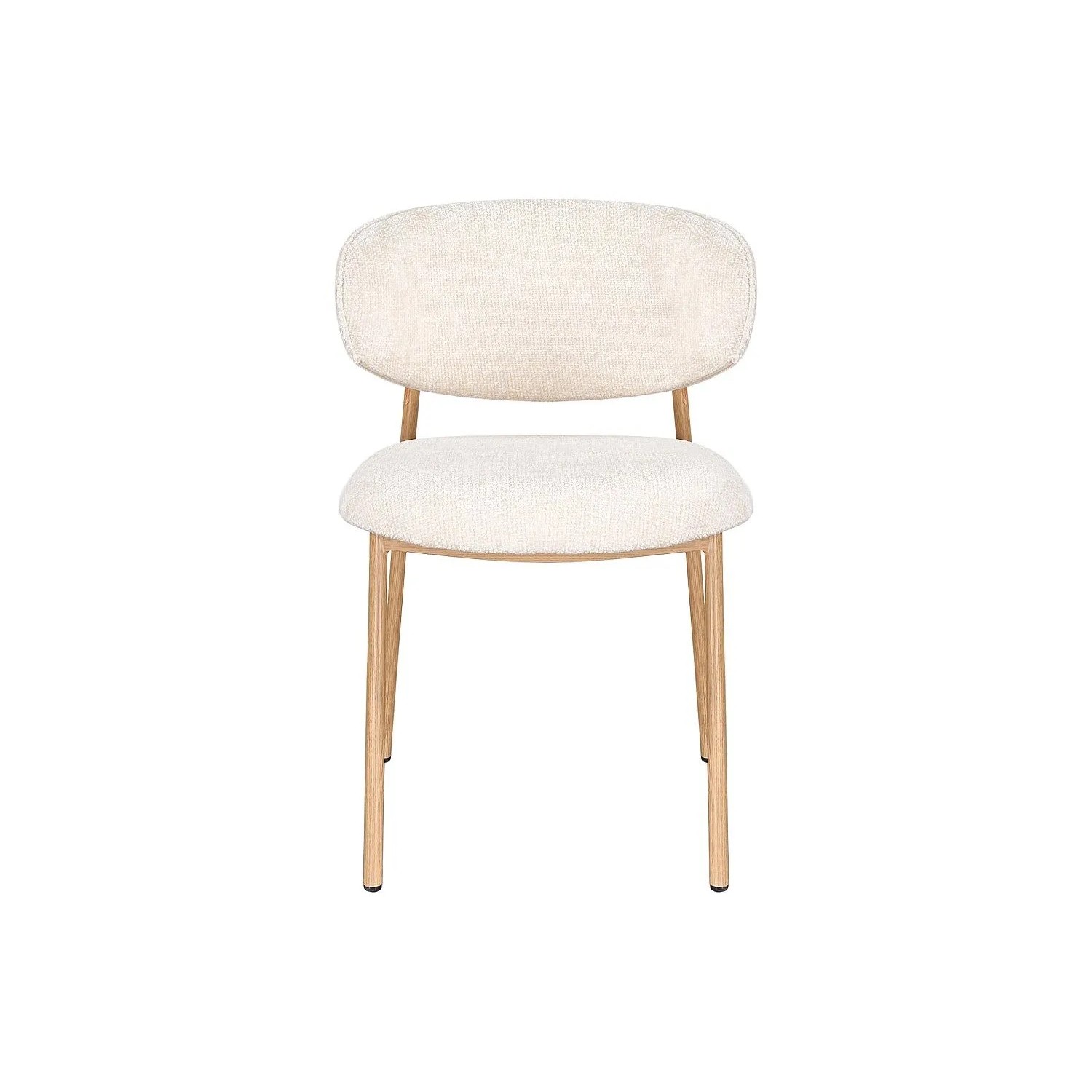 Vente-unique Stuhl Nafisa Cremefarben 54 cm