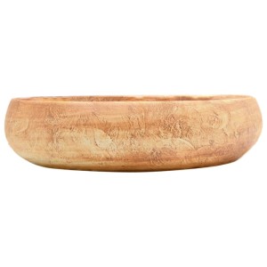 vidaXL Aufsatzwaschbecken Braun Oval 59x40x15 cm Keramik 155079