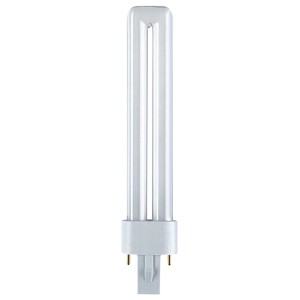 Osram Energiesparlampe G23, 9W, Warmweiß, 600lm. Kompakte Bauform, ideal für den Innenbereich.