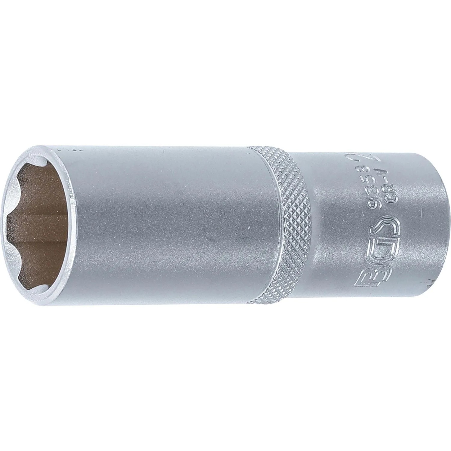 BGS Steckschlüssel Einsatz Super Lock Tief Antrieb Innenvierkant 12 5 Mm  1 2 Zoll  SW 20 Mm 9358