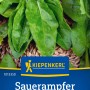 Kiepenkerl Sauerampfer Belleville Kräutersamen Packung mit frischen, grünen Blättern.