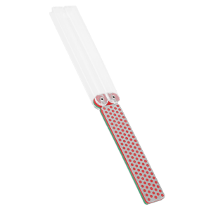 DMT Diafold Diamant-Taschenschleifstein, fein & extrafein, mit transparentem Griff. Ideal für unterwegs.