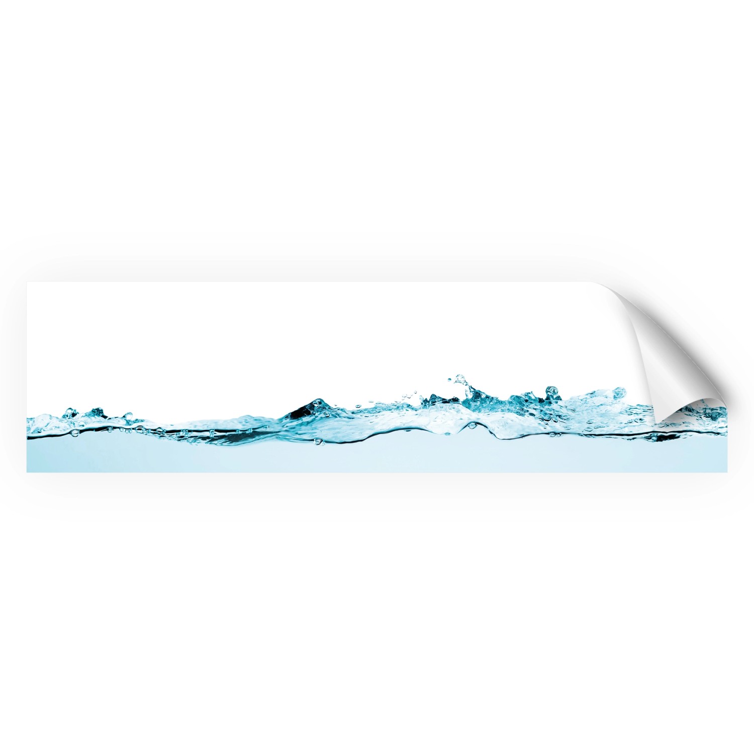 Myspotti Küchenrückwandfolie Wasser Selbstklebend 220 cm x 60 cm