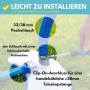 Amapool Bodensauger mit Schlauch und Clip-On Anschluss für Pool Teleskopstange.