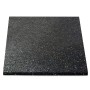 Karat Antivibrationsmatte 60x60cm aus Gummigranulat für Waschmaschine, Trockner und andere Geräte.