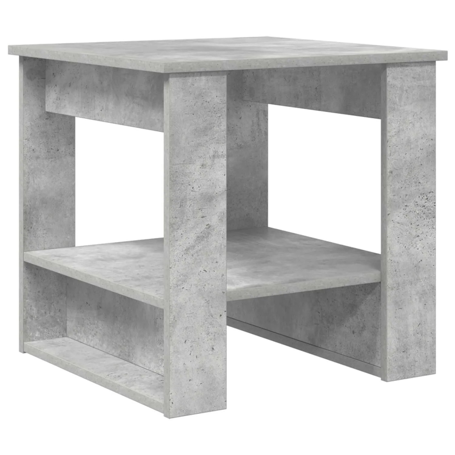 vidaXL Couchtisch Beton Grau 51 x 50 x 50 cm Holzwerkstoff 8000199 günstig online kaufen