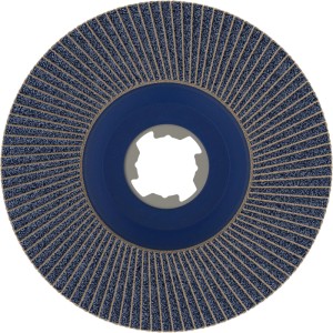 Bosch X-Lock Fächerschleifscheibe X571 Best for Metal gerade Ausführung 125 mm K