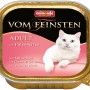 Vom Feinsten Katzen-Nassfutter Adult Putenherzen, 100g Dose. Alleinfuttermittel für ausgewachsene Katzen.