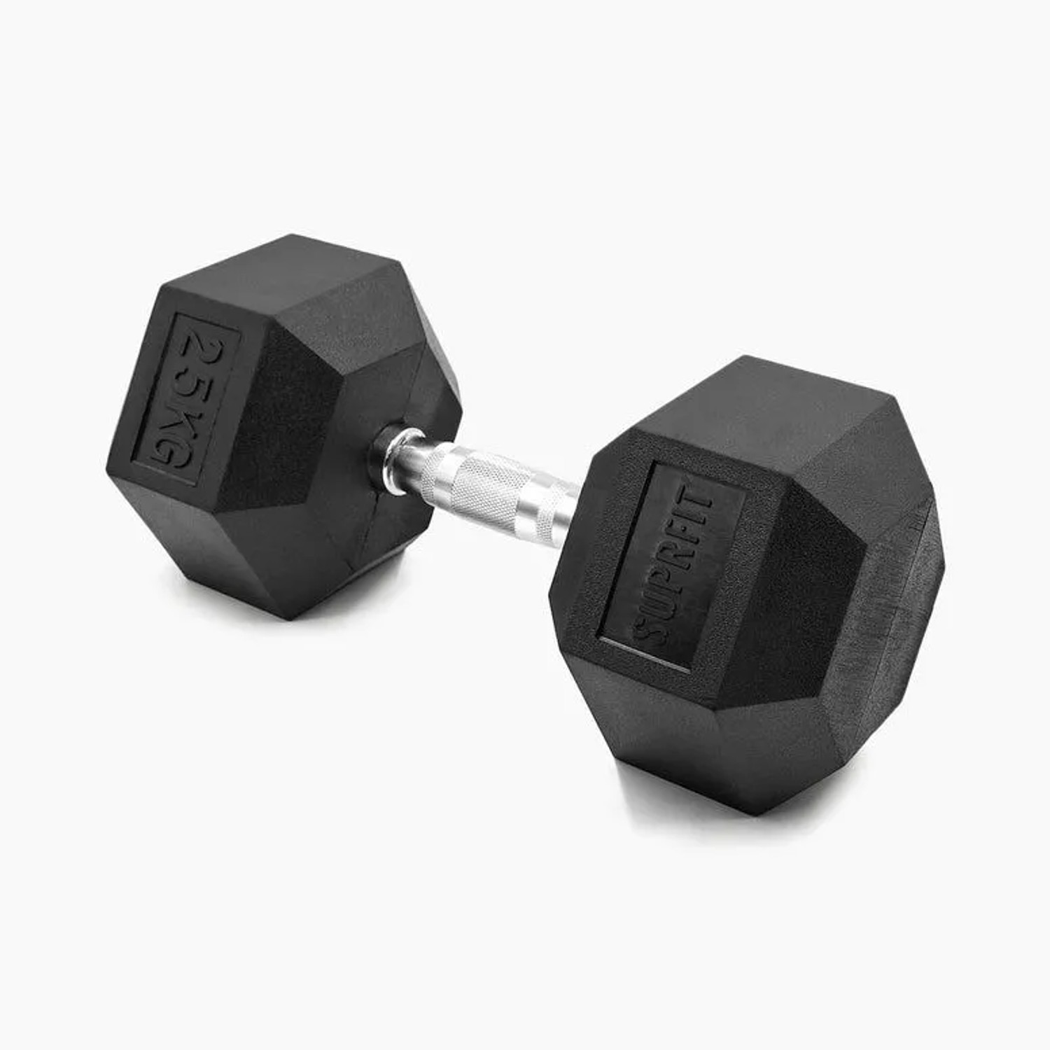 Suprfit Hex Gummi-Kurzhanteln Einzeln 25 kg