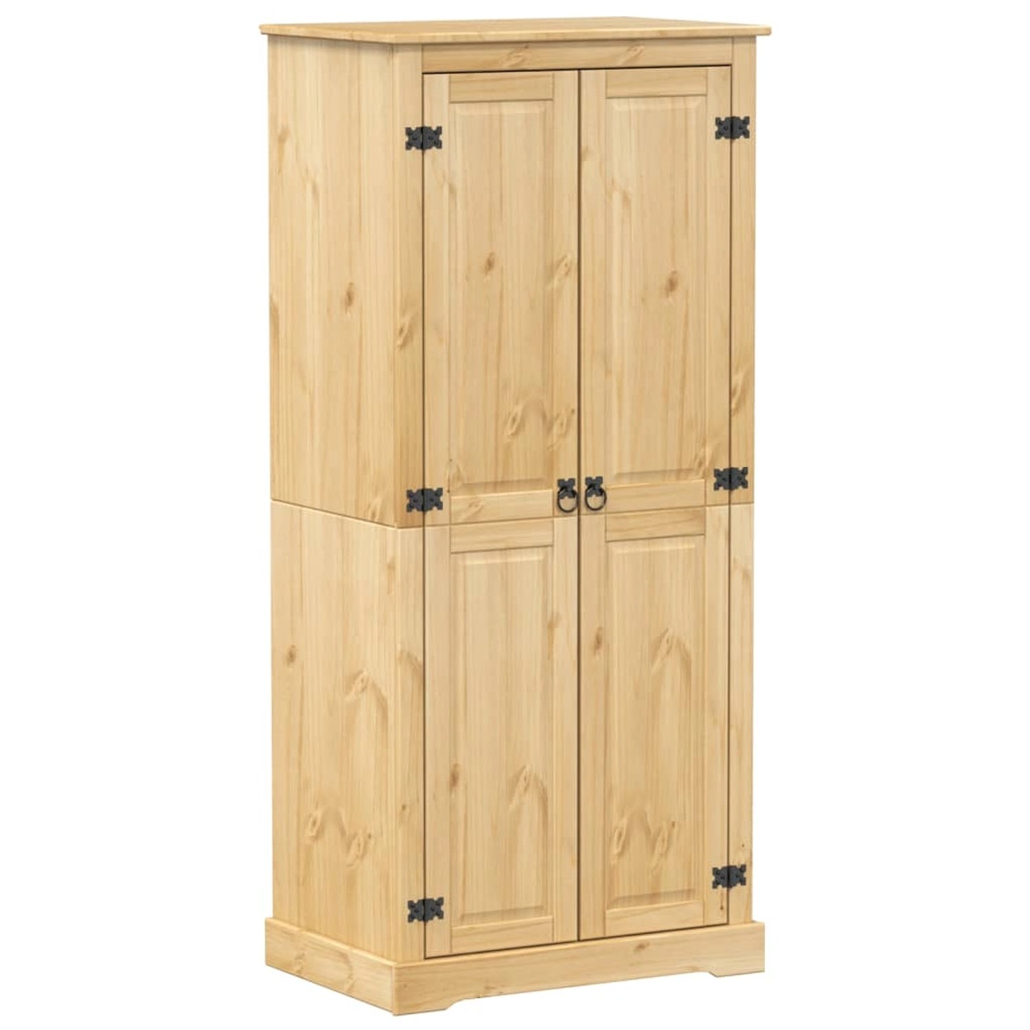 vidaXL Kleiderschrank Corona 76x50x170 cm Massivholz Kiefer 4002769 günstig online kaufen