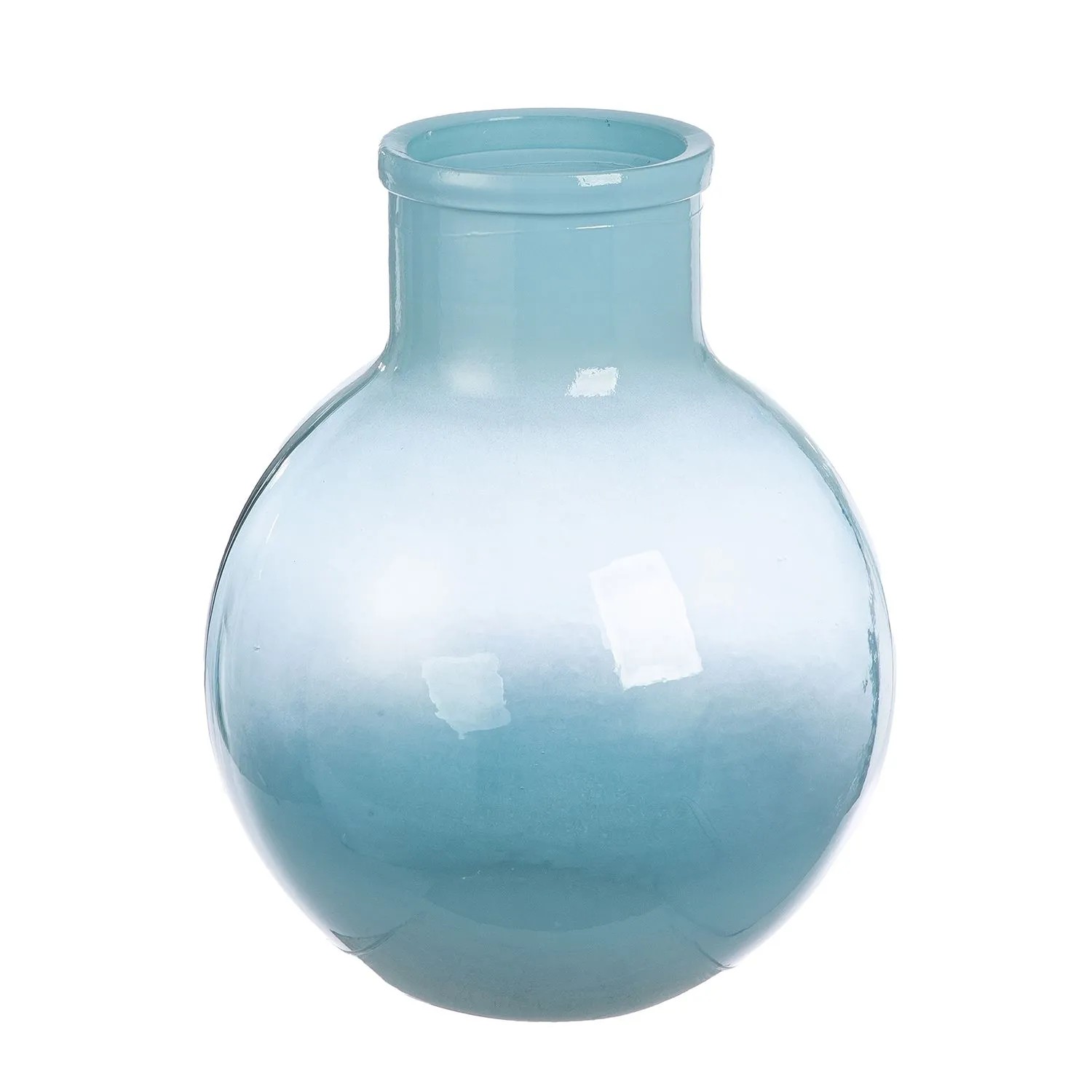 Gilde Vase Novelle Blau 31 cm x 24 cm