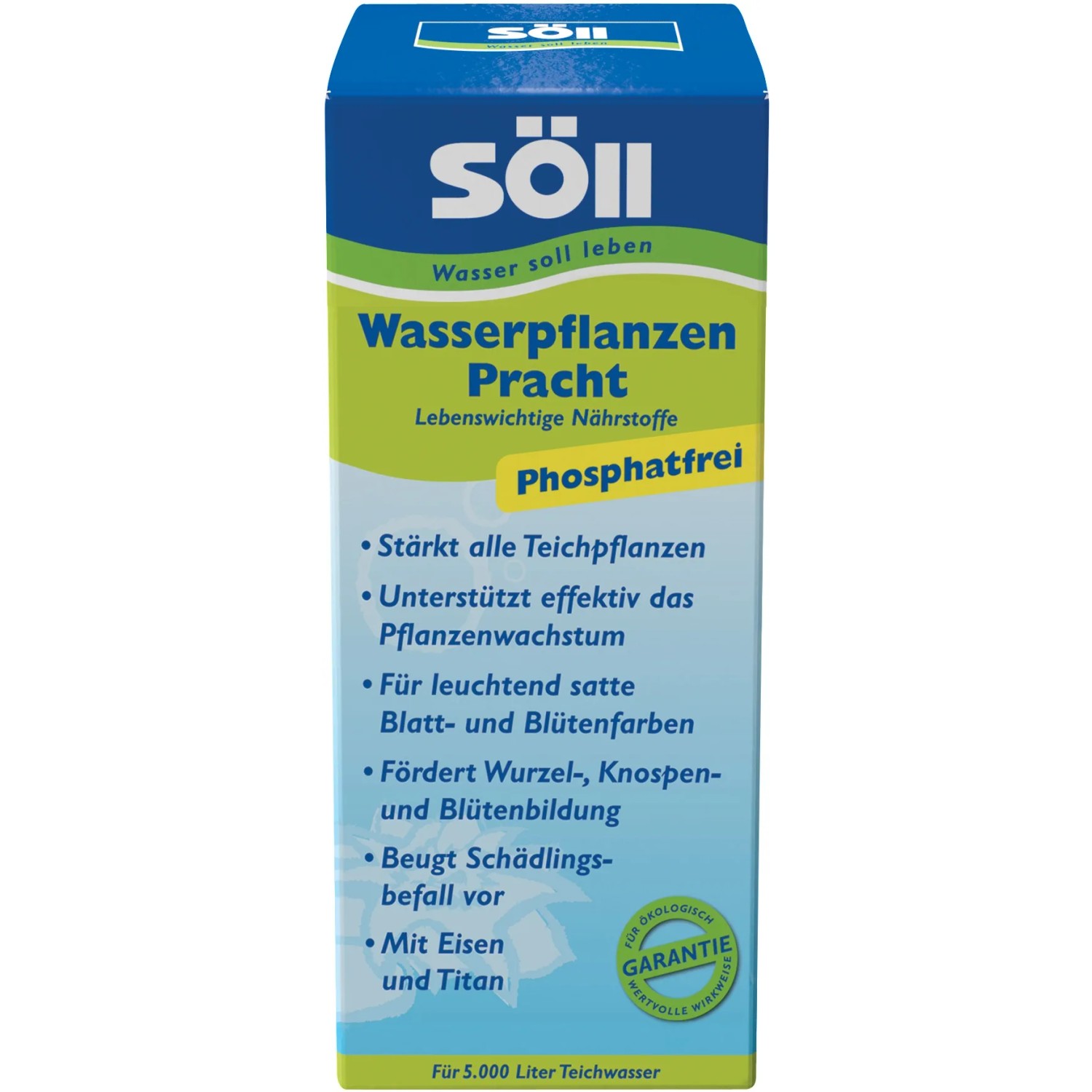 Söll Wasserpflanzenpracht Teichpflege 500ml für 5000 L