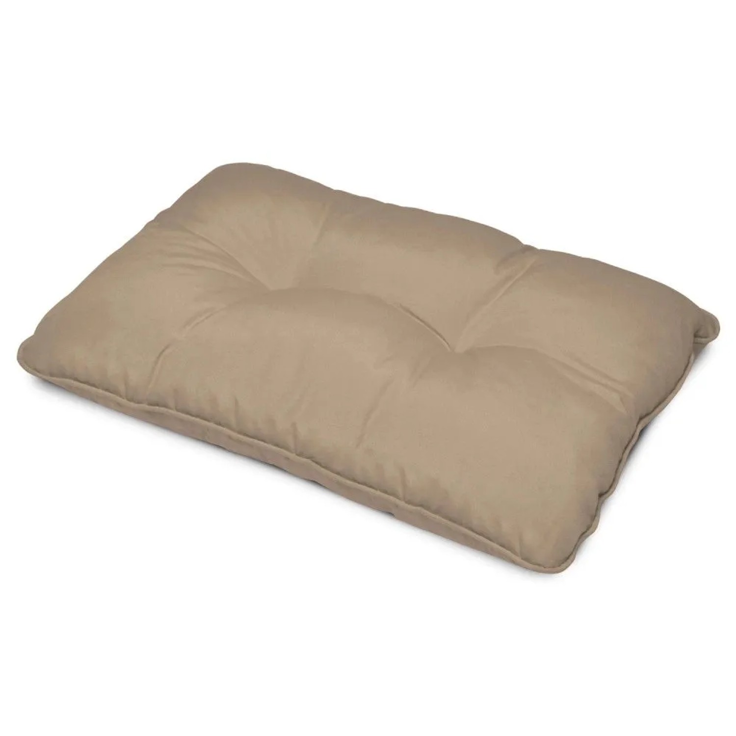 Beautissu Flair Loungekissen Outdoor Rücken 60x40x12cm Natur