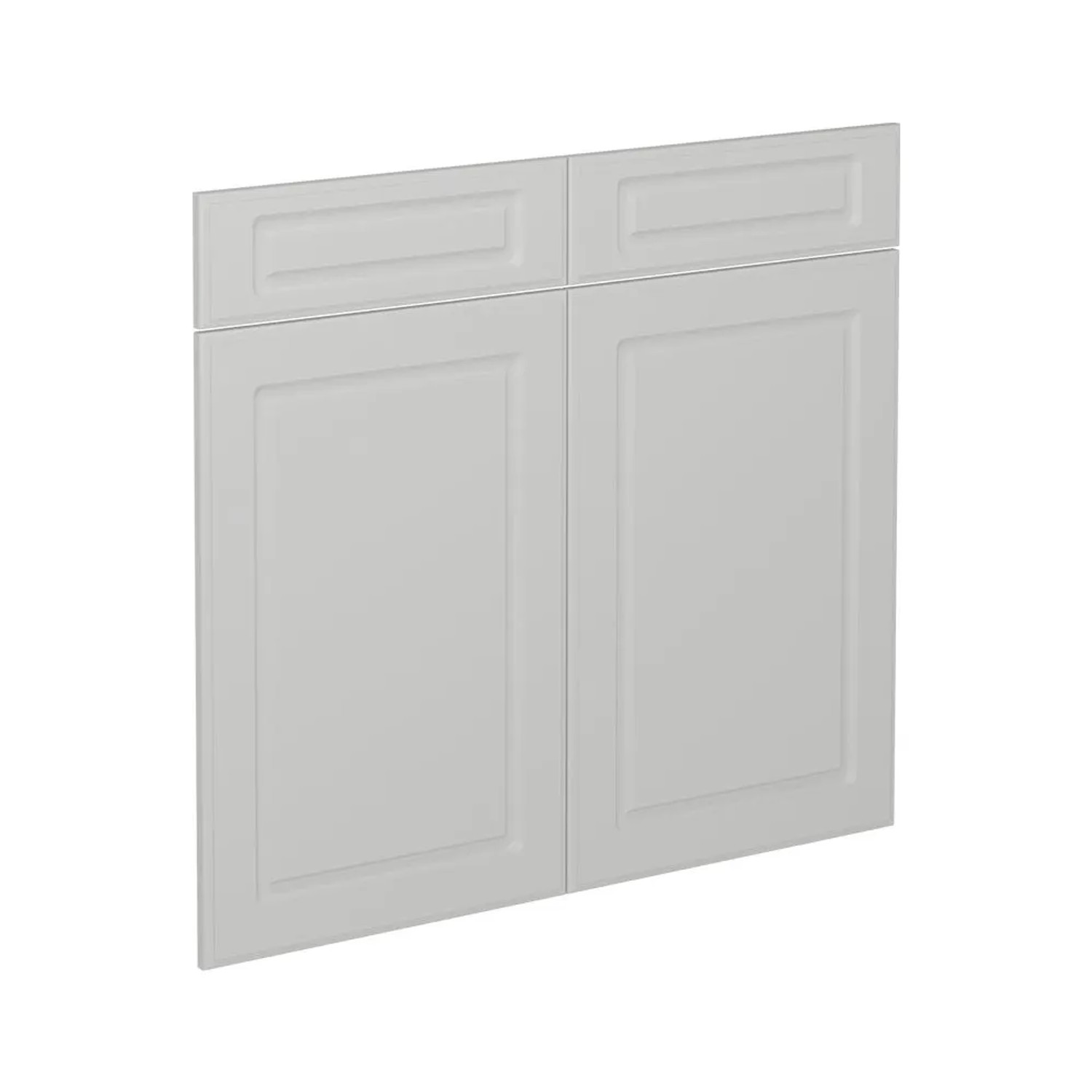 Vicco Küchenfront R-Line Weiß Landhaus 79 x 71 Möbelfront für den Schubladenunterschrank Art Nr 36338