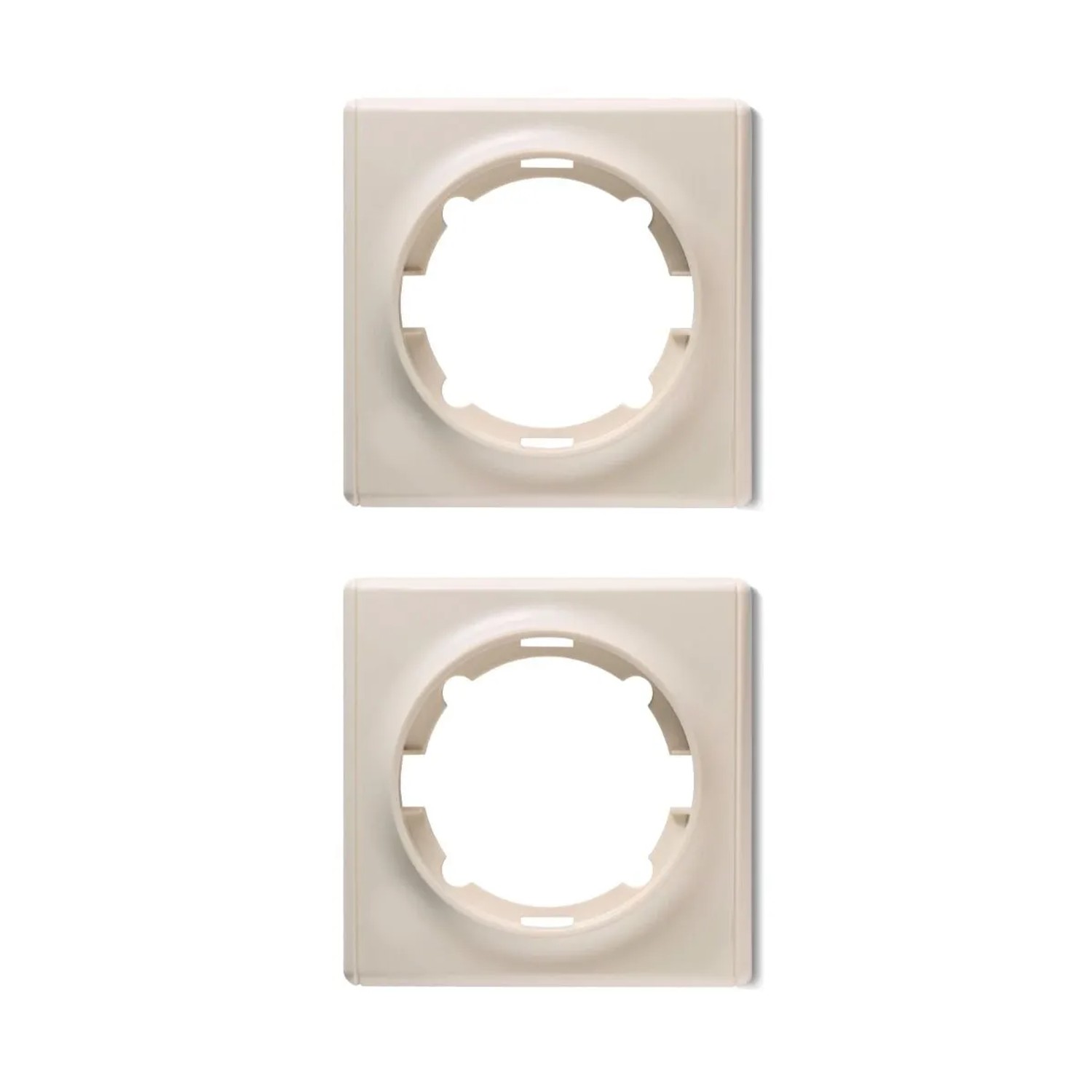 OneKeyElectro 2x Florence Abdeckrahmen Set Beige