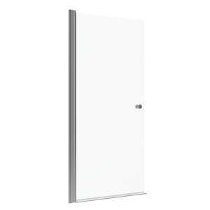 Aquabatos Walk In Dusche 70x187cm mit Drehtür, Klarglas Duschwand für Badezimmer.