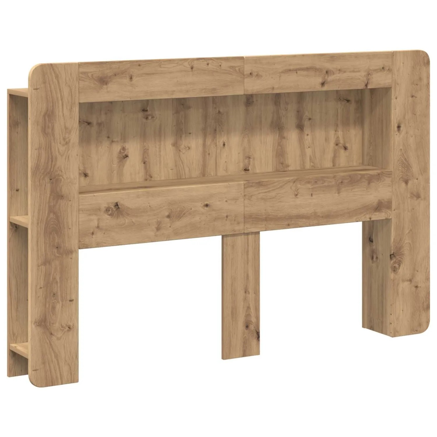 vidaXL Kopfteil-Schrank mit Speicher Artisan-Eiche Holzwerkstoff 8001281