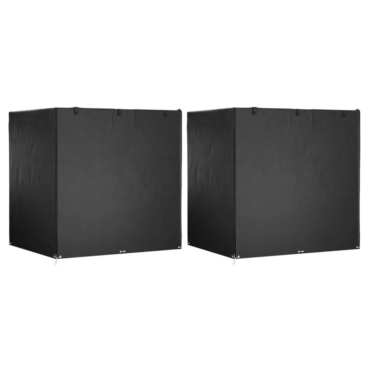 vidaXL Abdeckungen für Schaukelbank 2 Stk 12 Ösen 220x177x220 cm 3155383