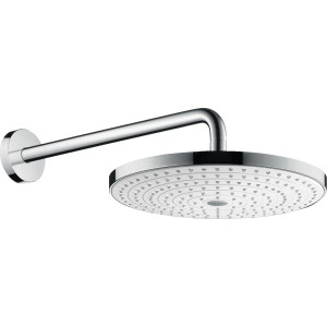 Hansgrohe Raindance Select S Kopfbrause 300, 2jet, mit Brausearm, weiß-chrom.