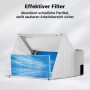 Wiltec Airbrush Absauganlage 4M³/Min 47Db Absaugung Farbnebel Erweiterbar Led_4