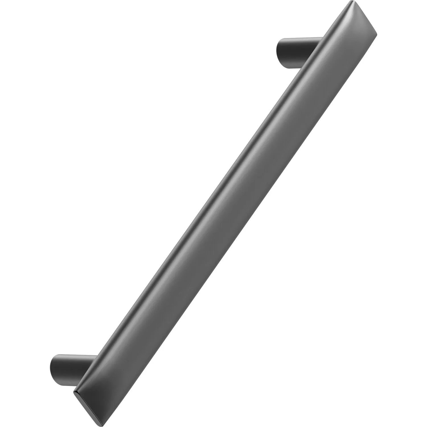 Furnipart Möbelgriff Flow La 160 mm Breite 196 mm Zinkdruckguss Gun-Metal