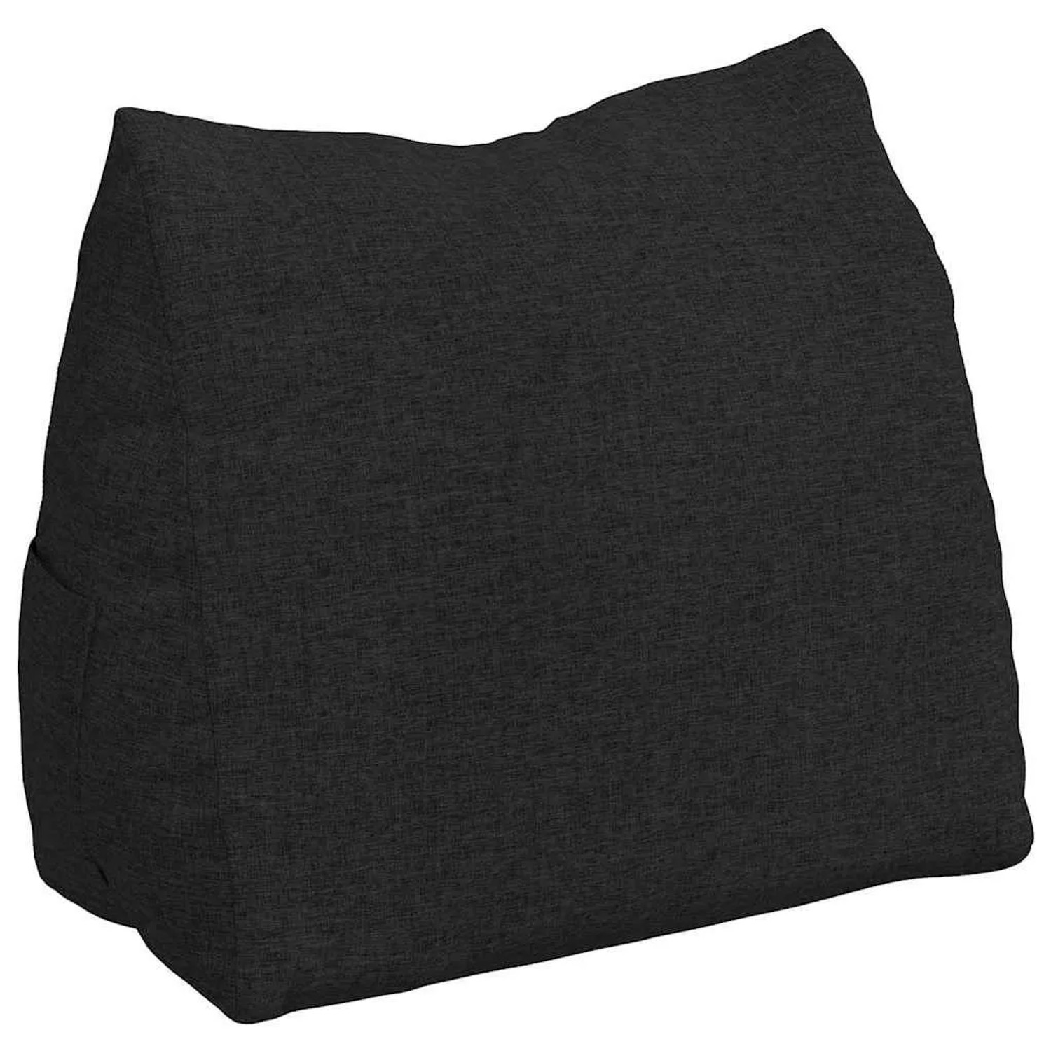 vidaXL Rückenkissen Schwarz 60 x 20 x 50 cm Stoff 42015033