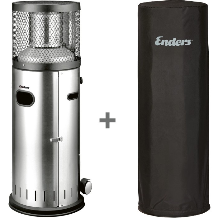Enders Terrassenheizstrahler Commercial Mit Sicherheits Kit - Edelstahl Heizpilz