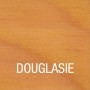 Holzschutz: Bondex Douglasien-Öl für Aussen, matte Oberfläche. Holzstruktur sichtbar.