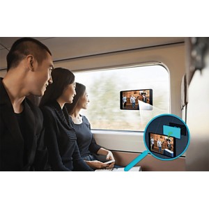 fischer Vakuum Pads zur Befestigung im Zug. Selbsthaftende Klebepads, wiederverwendbar.