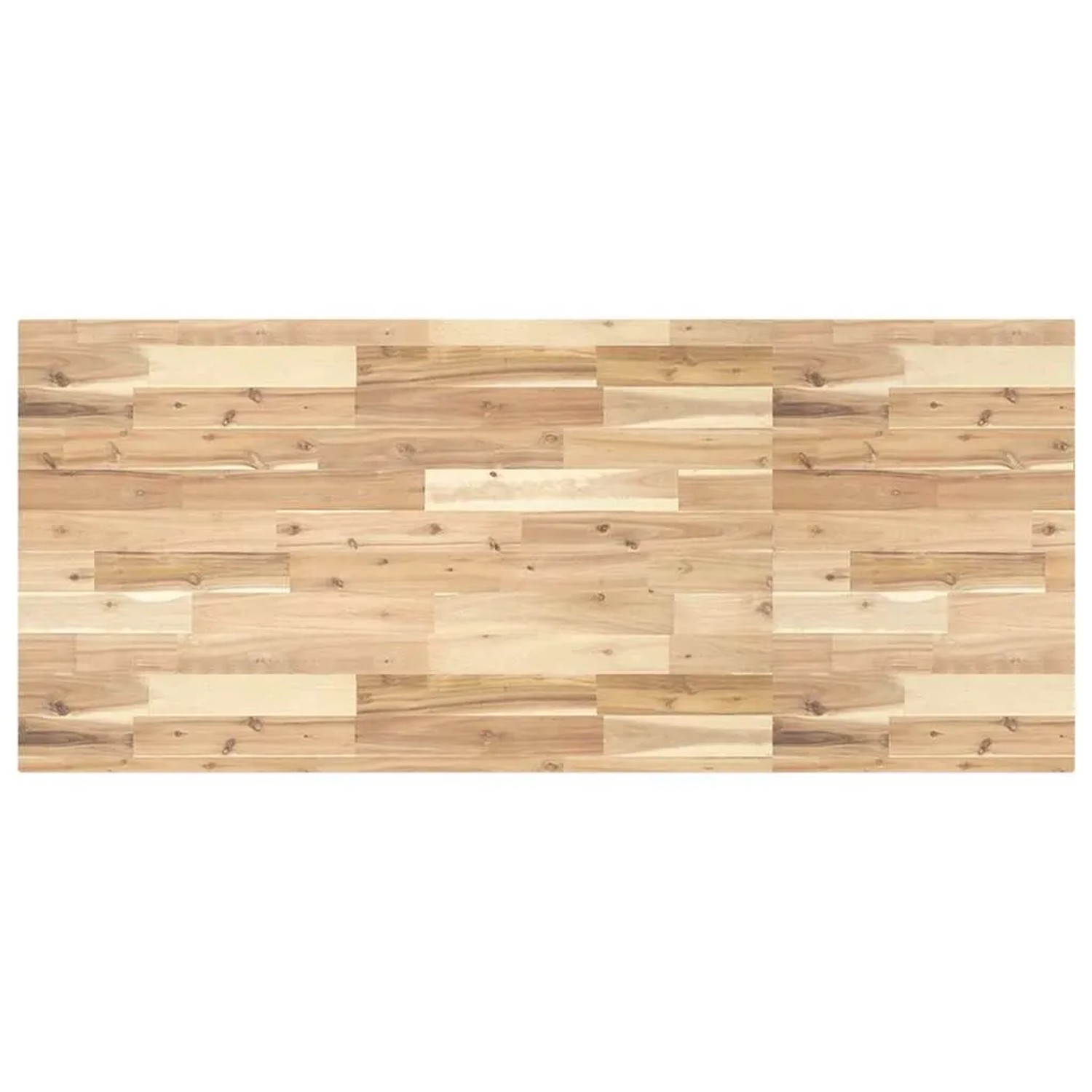 vidaXL Schreibtischplatte Unbehandelt 140x60x4 cm Massivholz Akazie 3279742