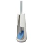 Tiger Tess WC-Bürstenhalter mit flexibler Swoop® Bürste in Weiß/Hellgrau.