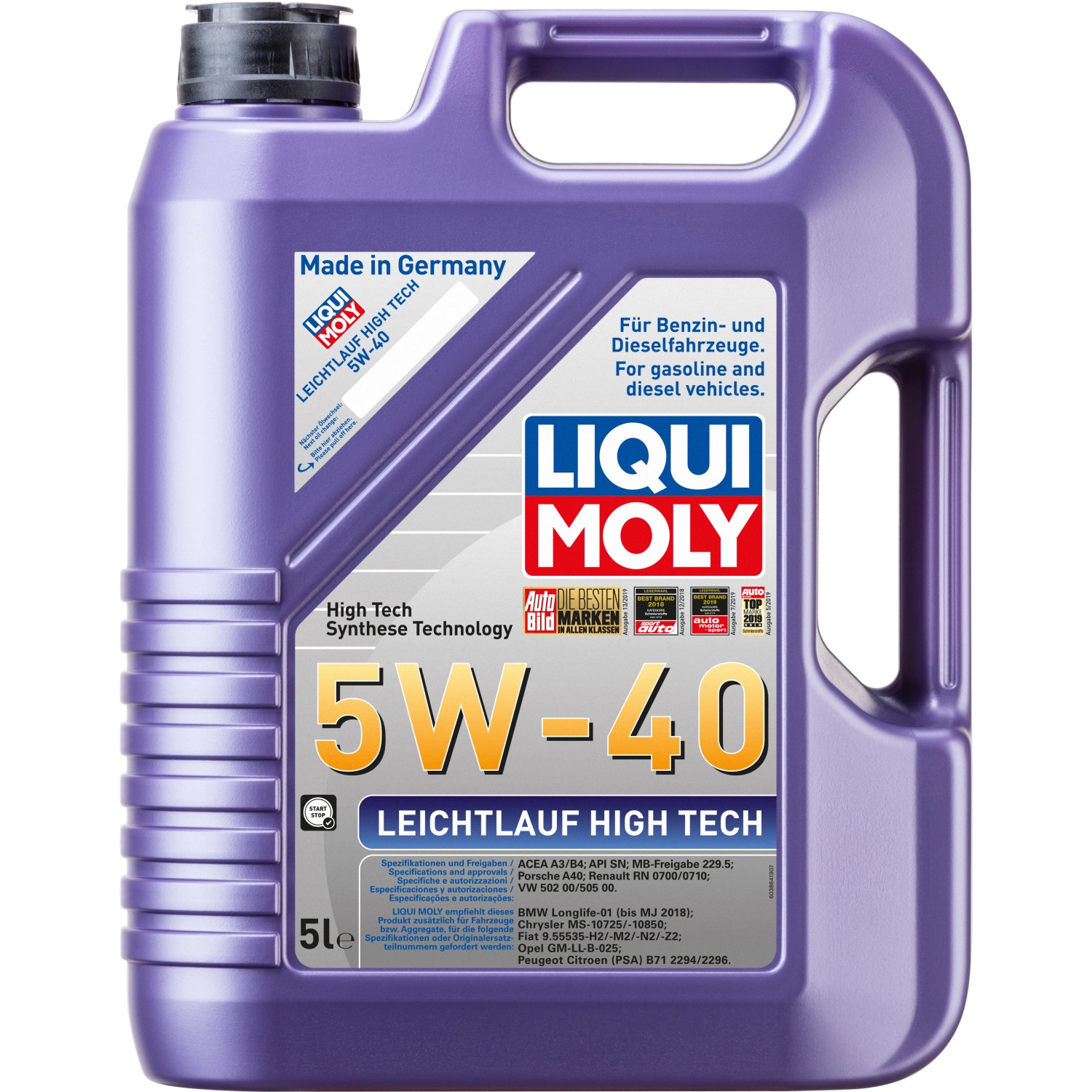 Liqui Moly Leichtlauf High Tech 5W-40 5 l