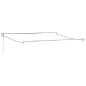 vidaXL Markise Sand 4 x 3 m Polyester und Metall 3426052