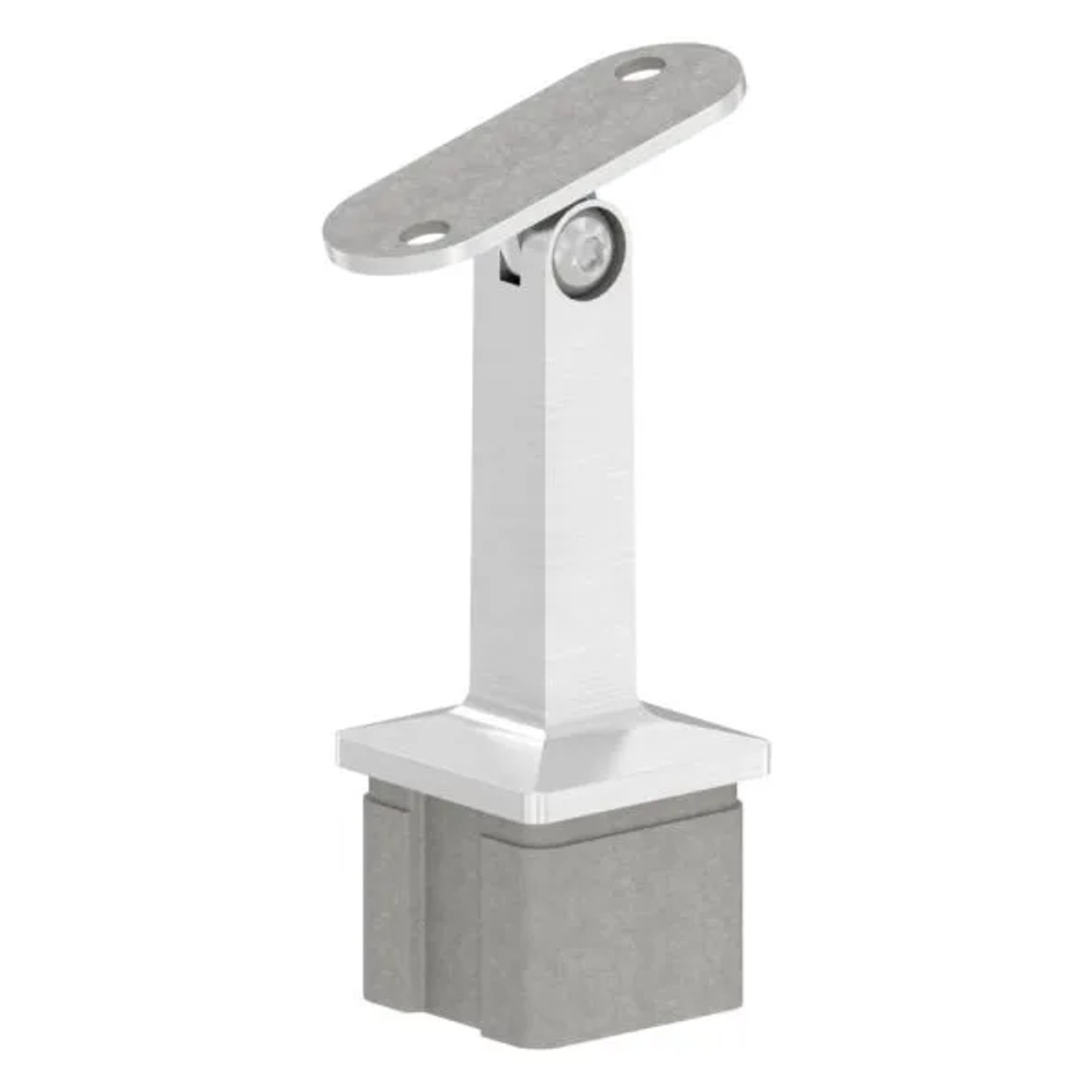 FeNau Handlaufhalter Mit Gelenk Für Vierkantrohr 40x40x2 mm V2A