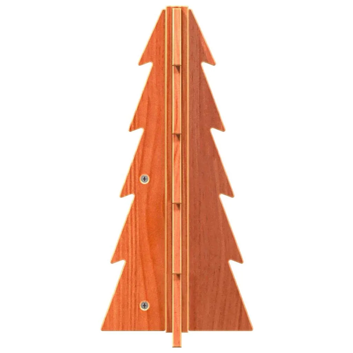 vidaXL Weihnachtsbaum Holz zum Schmücken 49 cm Massivholz Kiefer 858176