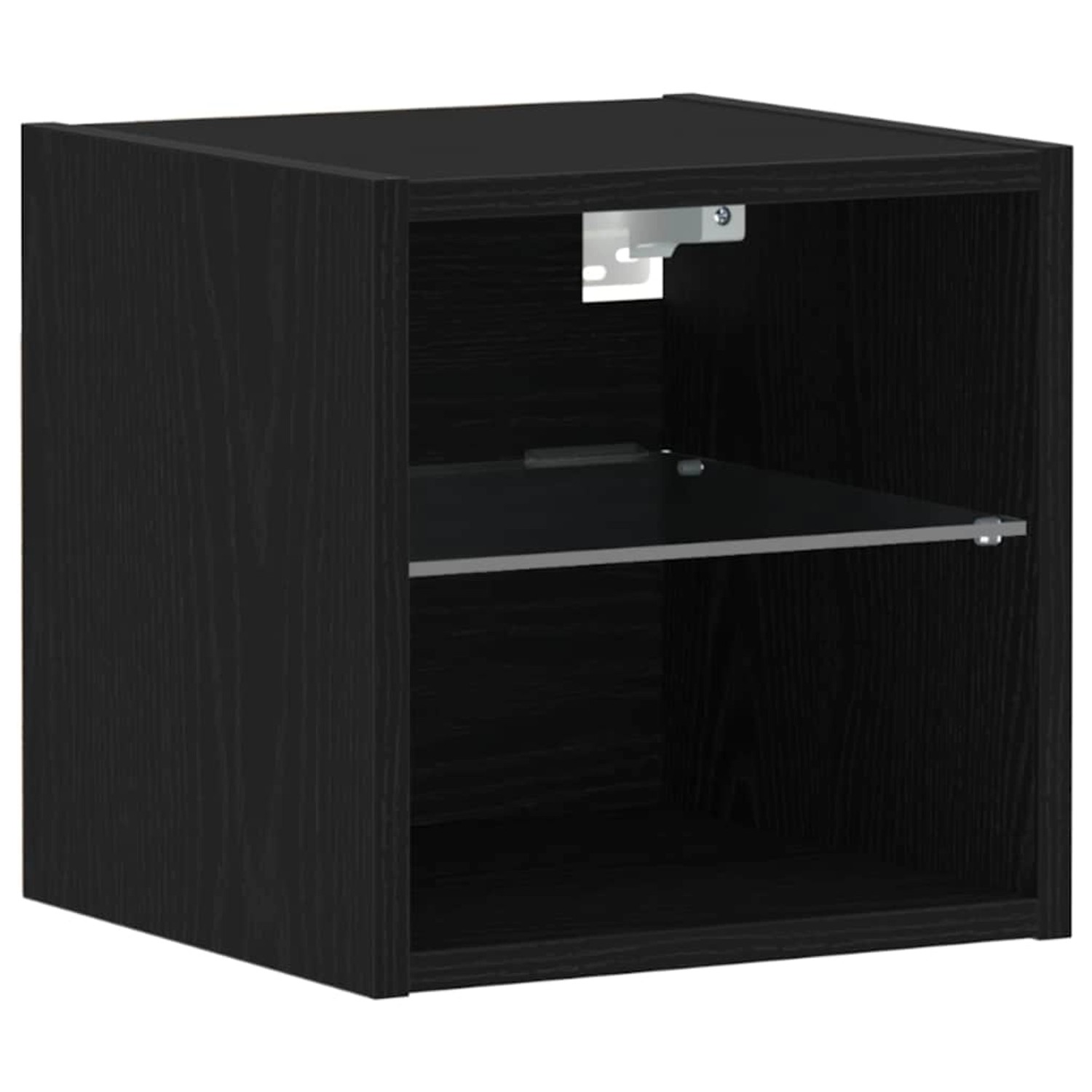 vidaXL TV-Schrank Schwarz 30 x 28,5 x 30 cm Holzwerkstoff 863085 günstig online kaufen