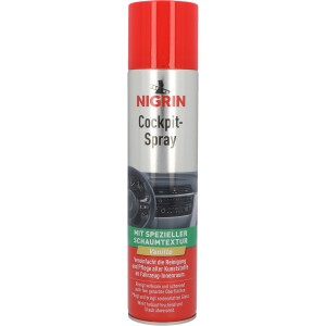 Nigrin Cockpit-Spray Vanille, 400ml, für die Autopflege und Reinigung des Fahrzeuginnenraums.