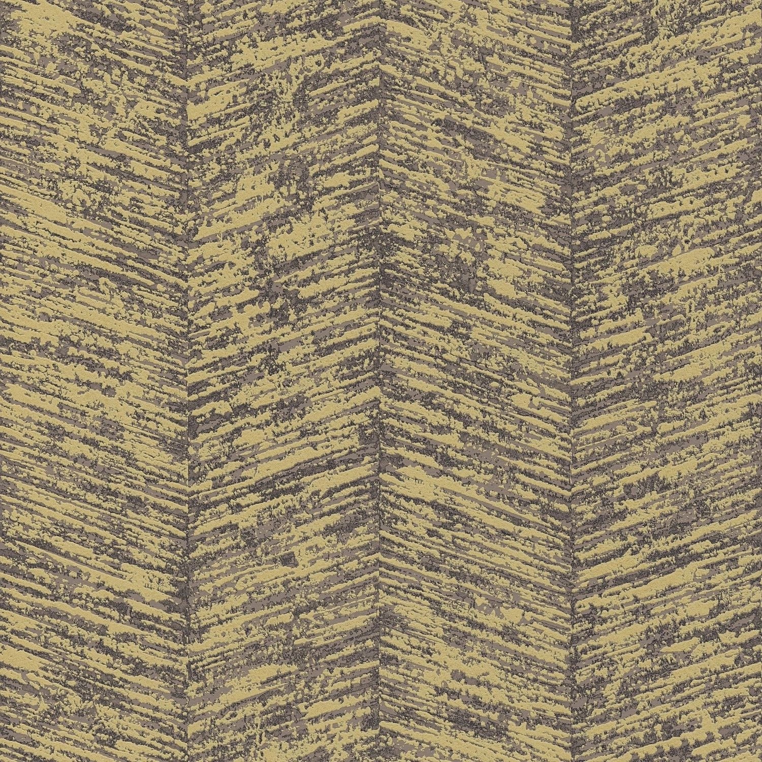 PROFHOME 386974-GU Grafik Tapete Chevron Muster Braun Grau- Beige 0,53 m x günstig online kaufen