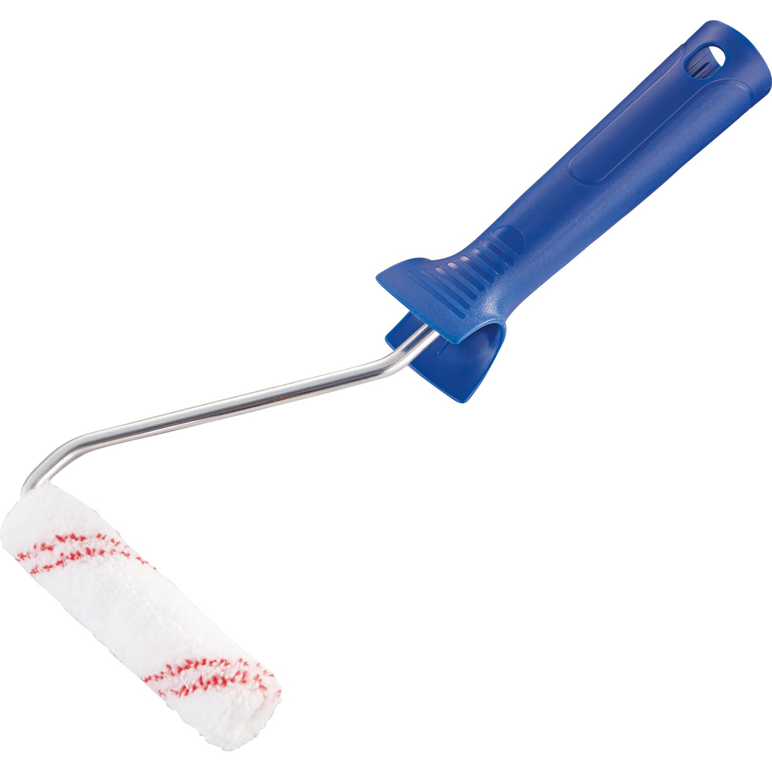 LUX Lackierroller 10 cm Mikrofaser Rot-Gestreift
