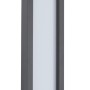 Globo LED-Wegeleuchte Nexa aus Aluminium, 110cm hoch, warmweißes Licht.