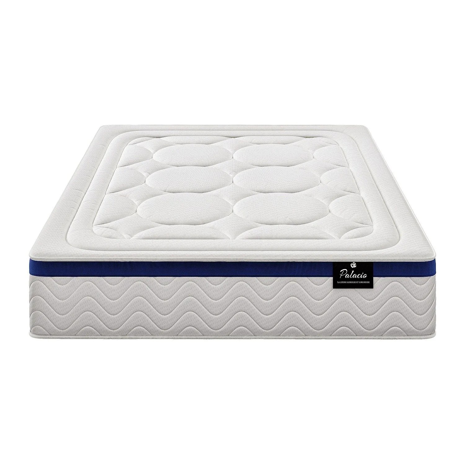 Vente-unique Standardmatratze Marquis Weiß 200 cm
