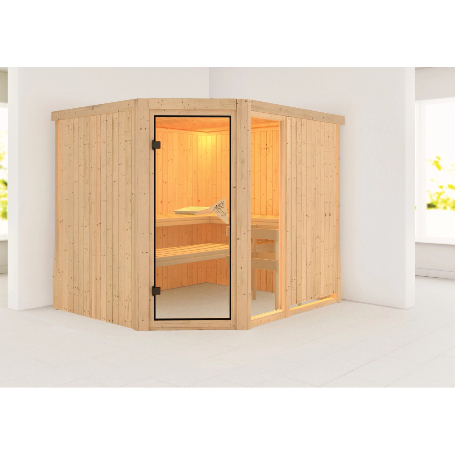 Karibu Sauna Freyja 3 Natur