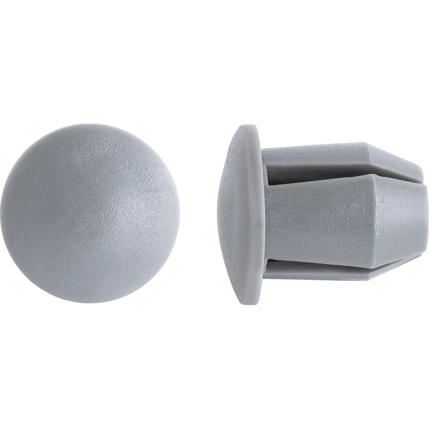 Abdeckkappe Grau für Stahlrohr Ø 2,7 cm