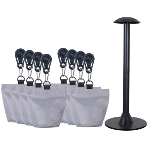 Siena Garden Set für Aquashield Schutzhülle, bestehend aus Abstandshaltern und Ständer, für optimale Belüftung.