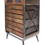 MCW Hochschrank F91 Industrial Tanne Holz Metall 128x60x33cm_6