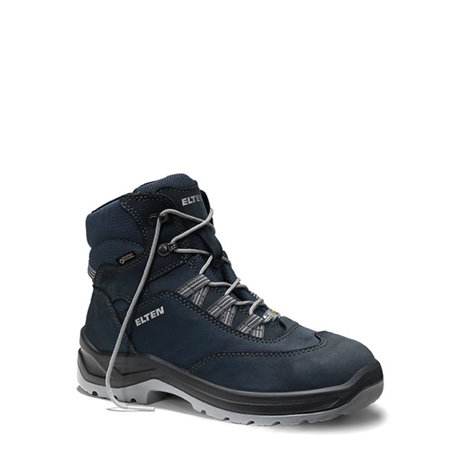 Elten Damen-Sicherheitsschnürstiefel Lotte Gtx Blue Mid Esd S3 Ci Gr. 39