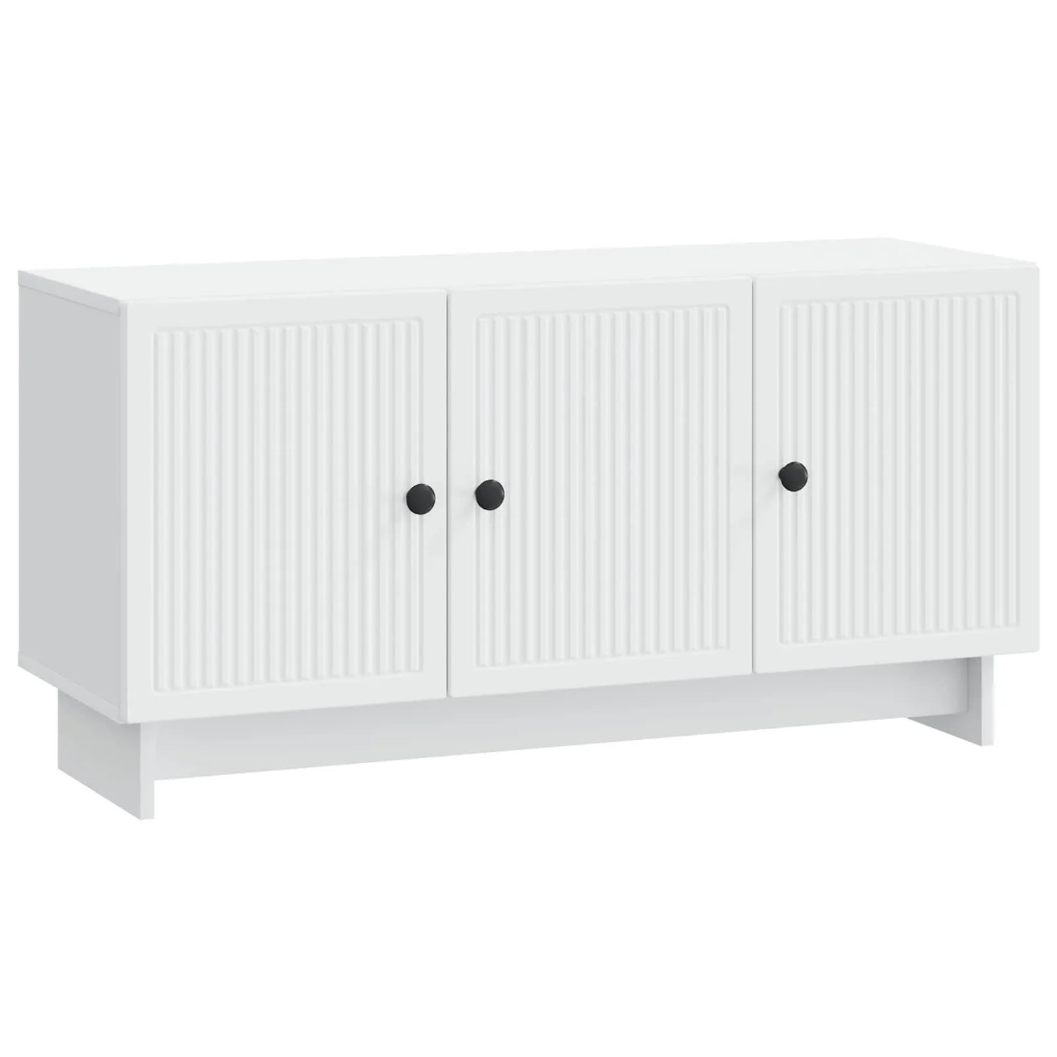 vidaXL TV-Schränk Weiß 99 x 34,5 x 50 cm Holzwerkstoff 894025