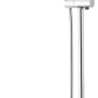 Schulte Duschsystem Rain III mit Kopf- und Handbrause, verchromt.