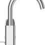 Ideal Standard Ceraplan Waschtischarmatur Chrom H200 mit hohem, gebogenem Auslauf.